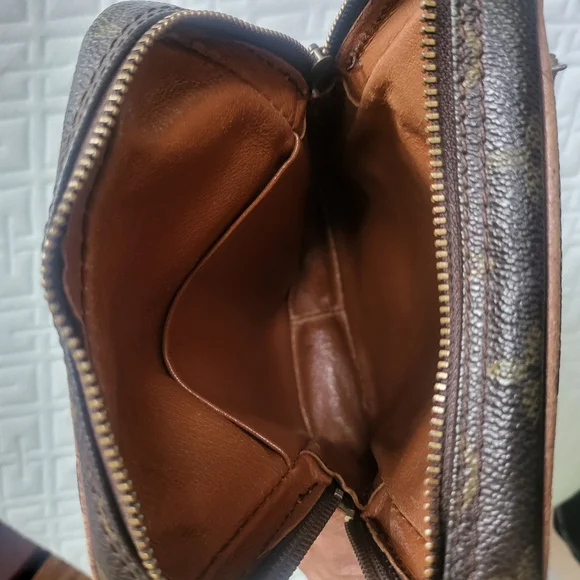 Louis Vuitton Vintage Classic Monogram Danube Small Crossbody Bag